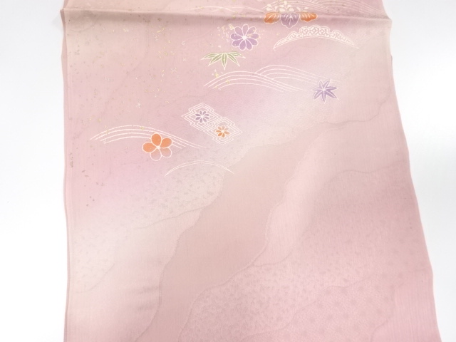  未使用品　正絹　帯揚げ